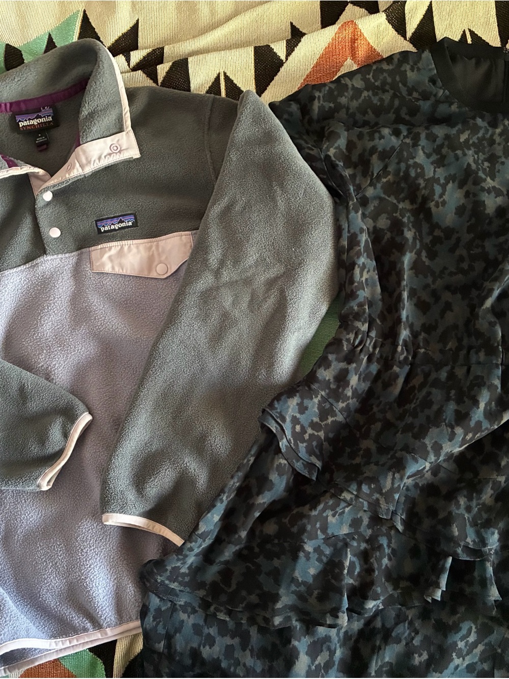 Madewell Dress Size small bundle, Patagonia synchilla fleece, great condition